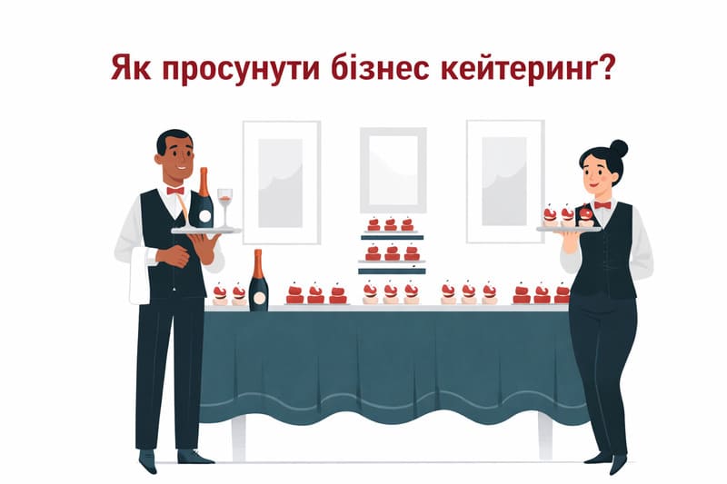 просування послуг кейтерингу 