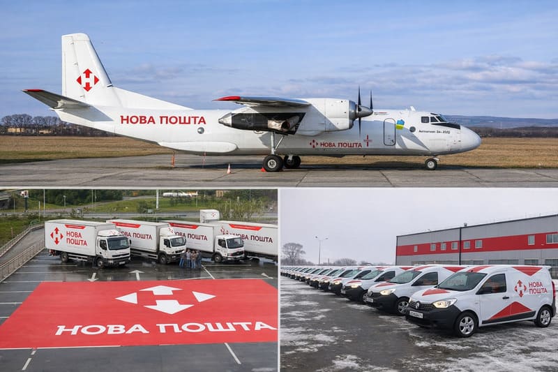 способи доставки відправлень Нова Пошта 