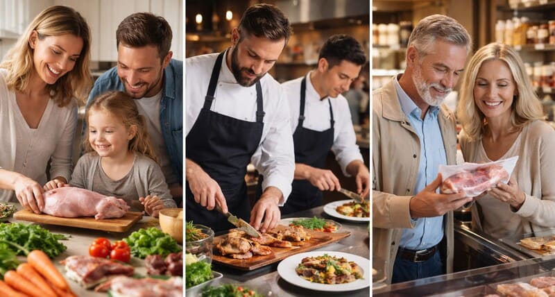 Основные покупатели крольчатины