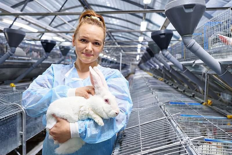 Полноформатная кроличья ферма